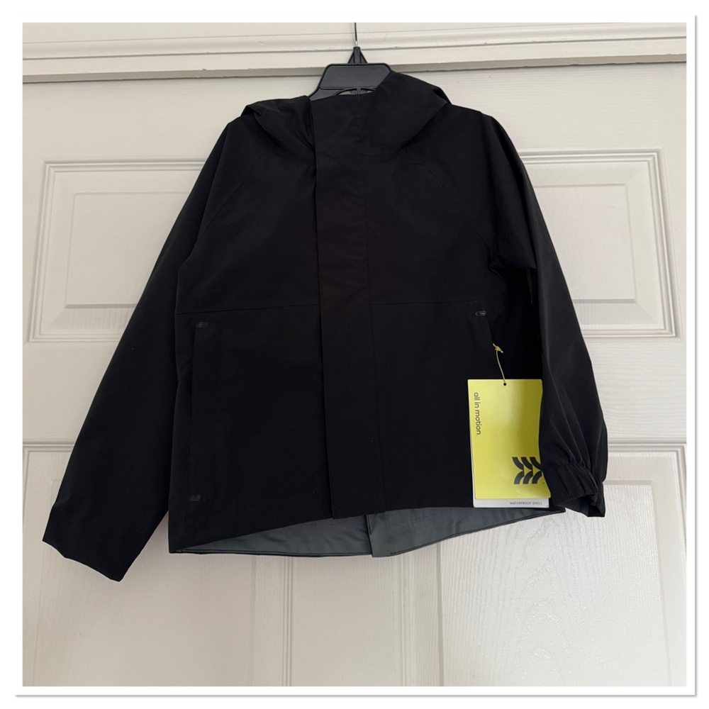Kid’s Solid Waterproof Jacket All In Motion - Picture 2 of 4